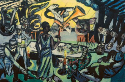 トッド 作： Max Beckmann