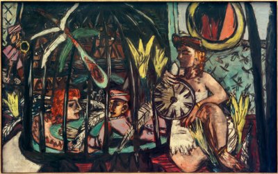 兵士の夢 作： Max Beckmann