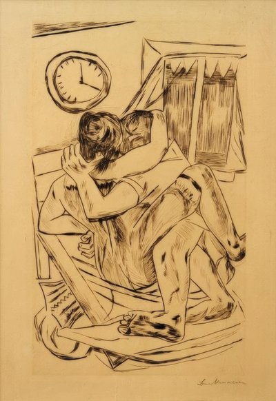 ハグ 作： Max Beckmann