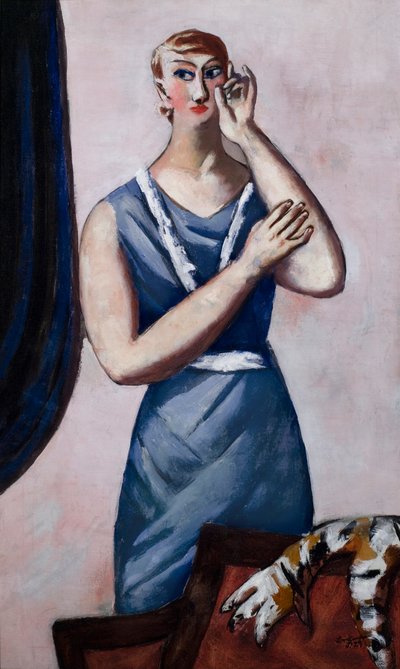 バレンタイン・テシエ 作： Max Beckmann