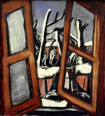 冬の風景 作： Max Beckmann