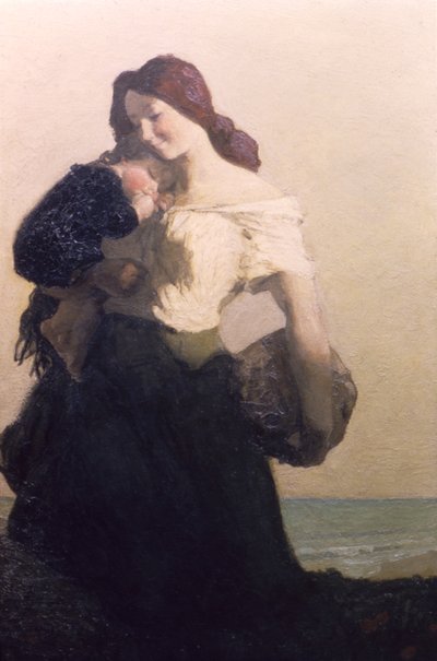 The Happy Mother」1913年。 作： Max Bohm