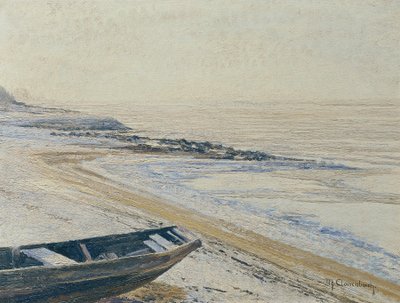 ライン川下流氷 作： Max Clarenbach