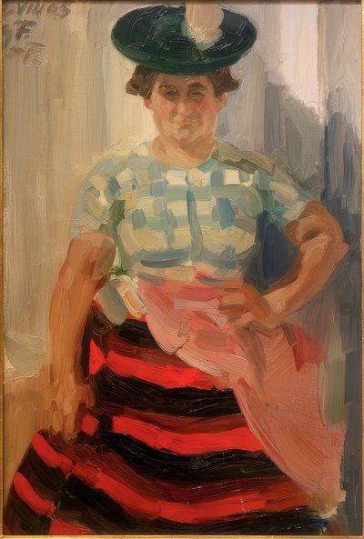 Miesbacherin 作： Max Feldbauer