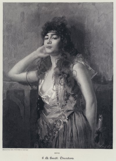 テオドラ（彫刻 作： Max Ferdinand Bredt