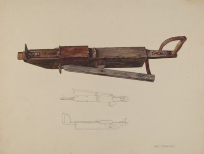 コーンプランター、1938年頃 作： Max Fernekes
