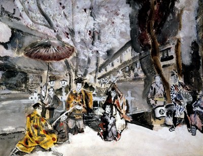 日本庭園、c1900-1944 作： Max Jacob