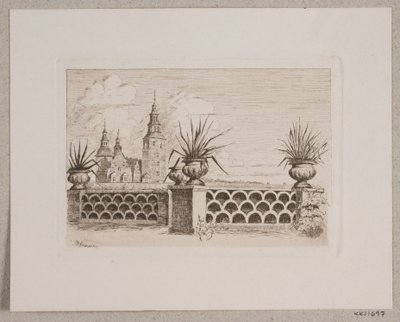 植物園からの眺め 作： Max Kleinsorg
