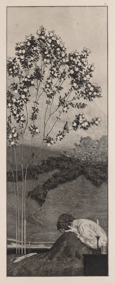 手袋：欲望、1880。 作： Max Klinger