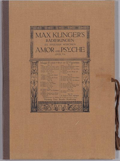 キューピッドとプシュケ [Opus Vb] 作： Max Klinger