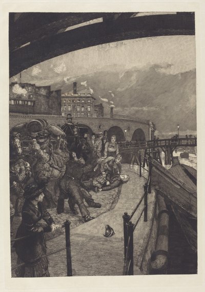 ある殺人事件 A Murder 1883年 作： Max Klinger