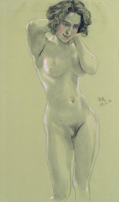 女性ヌード 作： Max Klinger