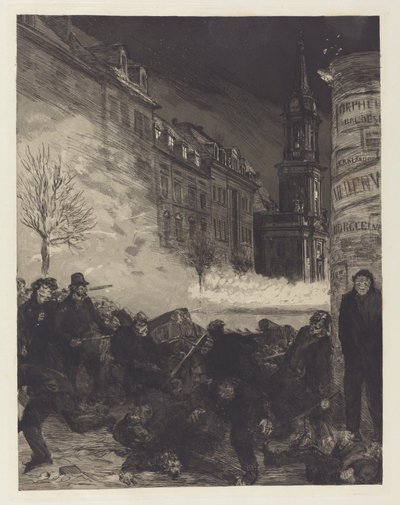 Märztage II March Days II, 1883. 作： Max Klinger
