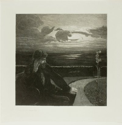 夜、オン・デス・パートIより 作： Max Klinger