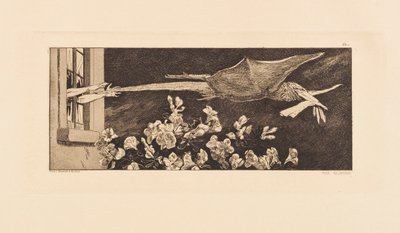 Opus VI、1881年の手袋の発見に関するパラフレーズから。 作： Max Klinger