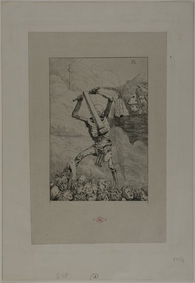 第三の未来、イブと未来のプレート 6 作： Max Klinger