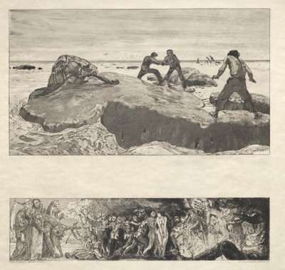 Vom Tode I、（Opus II、1889）No. 2 作： Max Klinger