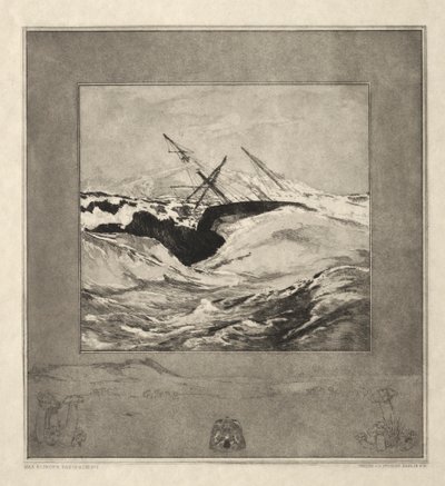 Vom Tode I、（Opus II、1889）No. 3 作： Max Klinger