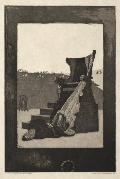 Vom Tode I、（Opus II、1889）No. 6 作： Max Klinger