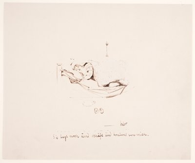 「穢れの道」 - 「彼女はまだ嘘をつき、眠り、私の夢を見る」 作： Max Klinger