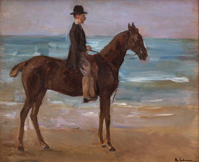 岸辺のライダー 作： Max Liebermann