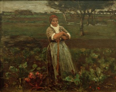 ビートフィールドの労働者 作： Max Liebermann