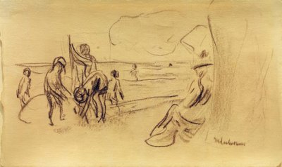 つまみを浸す 作： Max Liebermann