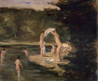 入浴ボーイズ 作： Max Liebermann