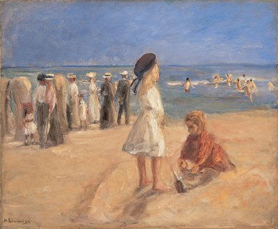 ビーチライフ、1916年。 作： Max Liebermann
