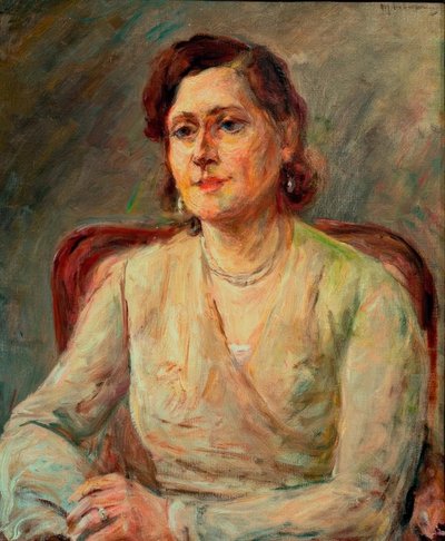 リディア・ペトロワの肖像 作： Max Liebermann
