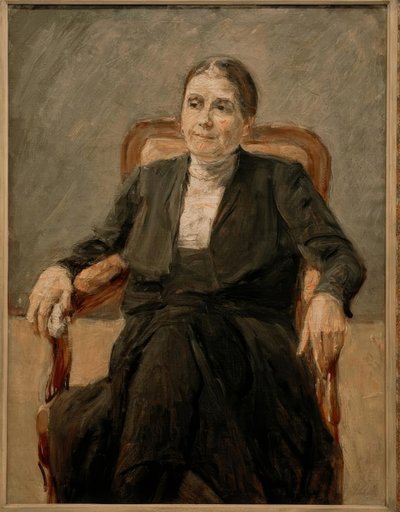 マーサ・リーバーマンの肖像 作： Max Liebermann