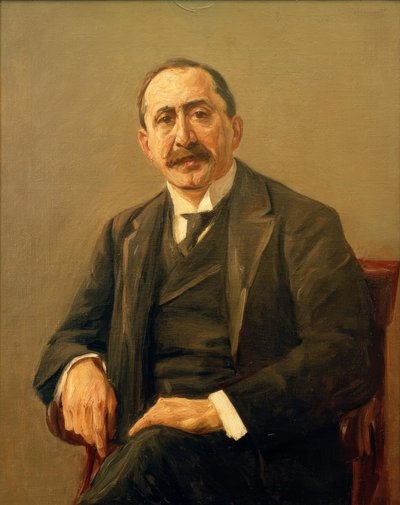 監督ジュリアス・スターンの肖像 作： Max Liebermann