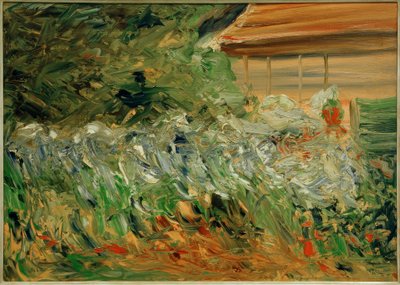 庭師の家の花 作： Max Liebermann