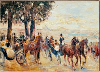 コルソアウフデムモンテピンチョ 作： Max Liebermann