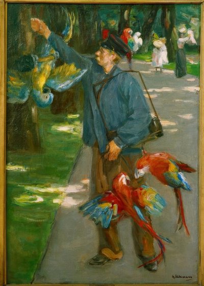 オウム男 作： Max Liebermann