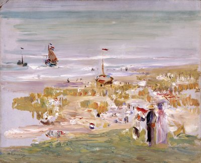 デアストランド、スヘフェニンゲン、1900 作： Max Liebermann