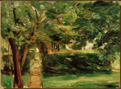 東のヴァンゼーの生垣庭園 作： Max Liebermann