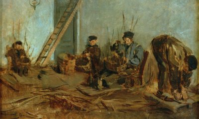 かご織り 作： Max Liebermann