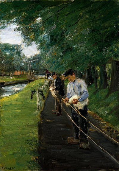 エダムのケーブルカー。 1904 作： Max Liebermann