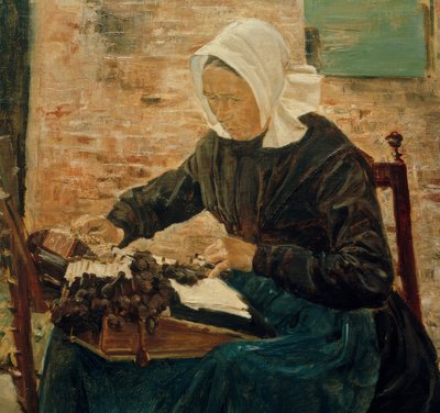 オランダのレースメーカー 作： Max Liebermann