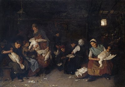 グースプラッカー 作： Max Liebermann