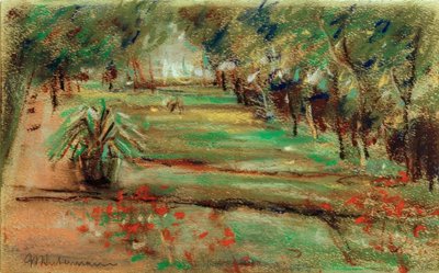 ヴァンゼーの庭園 作： Max Liebermann
