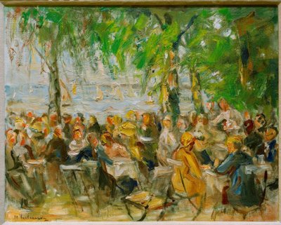 ハヴェルのガーデンバー 作： Max Liebermann
