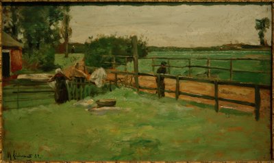 ドルフシュトラーセのホームステッド-Die Bleiche 作： Max Liebermann