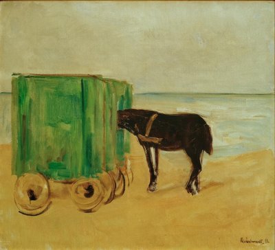 緑の入浴カート 作： Max Liebermann