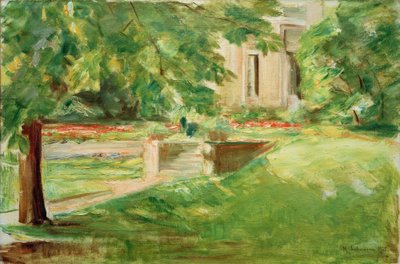 南西の家とテラス 作： Max Liebermann