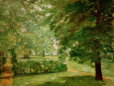 東のヴァンゼーの生垣庭園 作： Max Liebermann