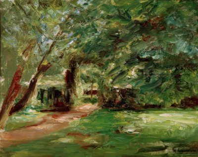 ヴァンゼーのヘッジガーデン 作： Max Liebermann