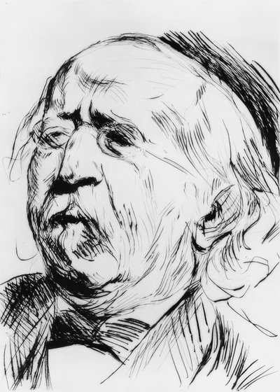 ヘルマンコーエン- Rad。V.親愛なる男 作： Max Liebermann