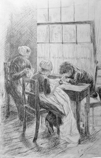 オランダのインテリア 作： Max Liebermann